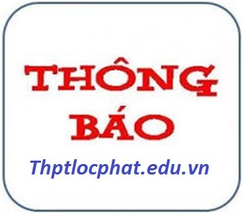 Thông báo mời thầu thanh lý khối 4 phòng học và nhà xe của Trường THPT Lộc Phát
