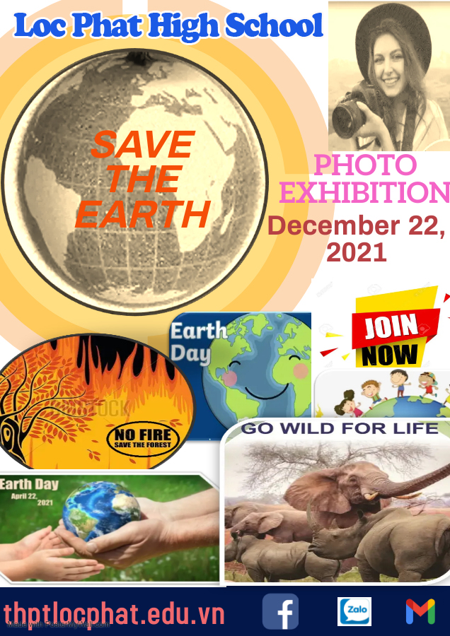 Poster of the Competition Photo Exhibition Online for 10th Graders School Year 2021 2022